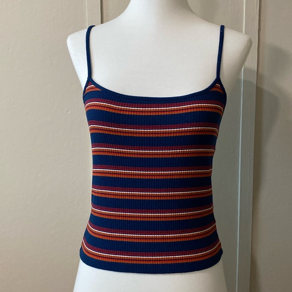 Forever 21 Striped Cami Top, Size Small - Picture 1 of 5